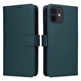 For iPhone 12 Pro / 12 BETOPNICE BN-005 2 in 1 Detachable Imitate Genuine Leather Phone Case(Blue)