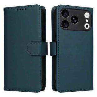 For iPhone 17 Pro BETOPNICE BN-005 2 in 1 Detachable Imitate Genuine Leather Phone Case(Blue)