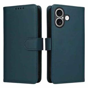 For iPhone 17 BETOPNICE BN-005 2 in 1 Detachable Imitate Genuine Leather Phone Case(Blue)