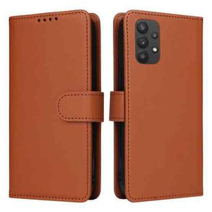 For Samsung Galaxy A32 5G BETOPNICE BN-005 2 in 1 Detachable Imitate Genuine Leather Phone Case(Brown)