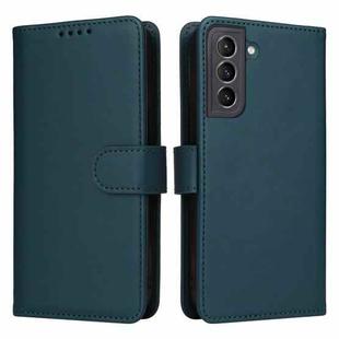 For Samsung Galaxy S21 BETOPNICE BN-005 2 in 1 Detachable Imitate Genuine Leather Phone Case(Blue)