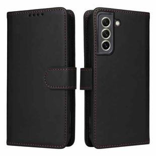 For Samsung Galaxy S21 FE BETOPNICE BN-005 2 in 1 Detachable Imitate Genuine Leather Phone Case(Black)