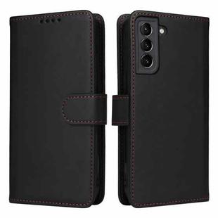 For Samsung Galaxy S21+ BETOPNICE BN-005 2 in 1 Detachable Imitate Genuine Leather Phone Case(Black)