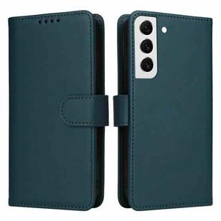 For Samsung Galaxy S22 BETOPNICE BN-005 2 in 1 Detachable Imitate Genuine Leather Phone Case(Blue)