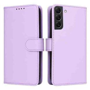 For Samsung Galaxy S22+ BETOPNICE BN-005 2 in 1 Detachable Imitate Genuine Leather Phone Case(Light Purple)