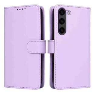 For Samsung Galaxy S23 BETOPNICE BN-005 2 in 1 Detachable Imitate Genuine Leather Phone Case(Light Purple)