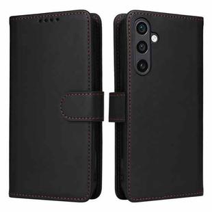 For Samsung Galaxy S23 FE 5G BETOPNICE BN-005 2 in 1 Detachable Imitate Genuine Leather Phone Case(Black)