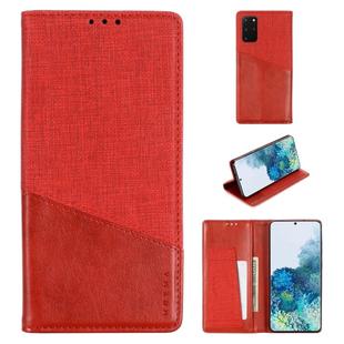For Samsung Galaxy S20 Plus MUXMA MX109 Horizontal Flip Leather Case with Holder & Card Slot & Wallet(Red)