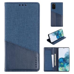 For Samsung Galaxy S20 Plus MUXMA MX109 Horizontal Flip Leather Case with Holder & Card Slot & Wallet(Blue)