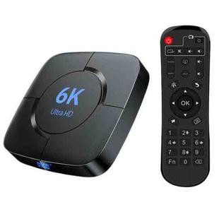 6K Ultra HD Android 12.0 Smart TV Box with Remote Control, 4GB+64GB, Allwinner H616 1.5GHZ Quad-Core(US Plug)