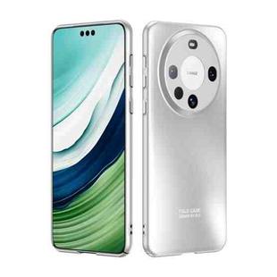 For Huawei Mate 60 Pro Electroplating All-Inclusive Lens Protection Phone Case(Silver)