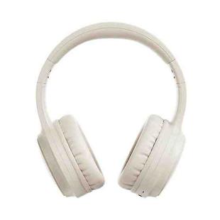 BT037 Sports Stereo Wireless Bluetooth ANC Noise Reduction Headphones(Beige)