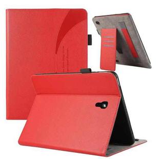 For Samsung Galaxy Tab A 10.5 / T590 Litchi Texture Leather Sucker Tablet Case(Red)