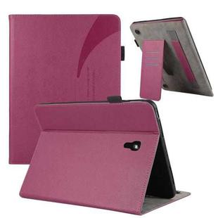 For Samsung Galaxy Tab A 10.5 / T590 Litchi Texture Leather Sucker Tablet Case(Purple)