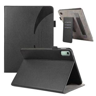 For Lenovo Pad Pro 11.5 2023 Litchi Texture Leather Sucker Tablet Case(Black)