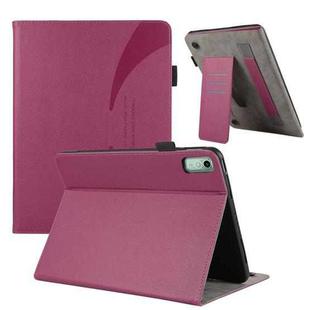 For Lenovo Pad Pro 11.5 2023 Litchi Texture Leather Sucker Tablet Case(Purple)