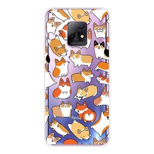 For Xiaomi Redmi 10X 5G Shockproof Painted TPU Protective Case(Corgis)