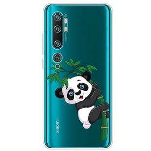 For Xiaomi Mi CC9 Pro Shockproof Painted TPU Protective Case(Bamboo Panda)