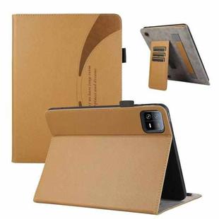 For Xiaomi Pad 6 / 6 Pro Litchi Texture Leather Sucker Tablet Case(Brown)