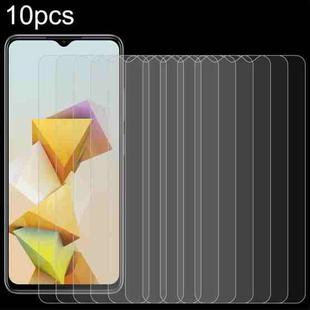 For ZTE Blade A73 5G 10pcs 0.26mm 9H 2.5D Tempered Glass Film