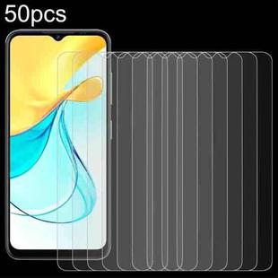 For ZTE Axon 50 Lite 50pcs 0.26mm 9H 2.5D Tempered Glass Film