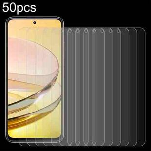 For ZTE Axon 60 50pcs 0.26mm 9H 2.5D Tempered Glass Film