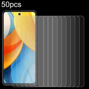 For ZTE Blade V60 Vita 50pcs 0.26mm 9H 2.5D Tempered Glass Film