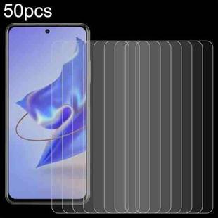 For ZTE Blade V70 50pcs 0.26mm 9H 2.5D Tempered Glass Film