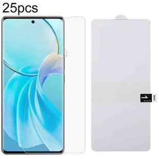 For vivo Y100i / Y100t 25pcs Full Screen Protector Explosion-proof Hydrogel Film