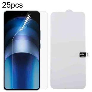 For vivo iQOO Neo9 Pro China 25pcs Full Screen Protector Explosion-proof Hydrogel Film