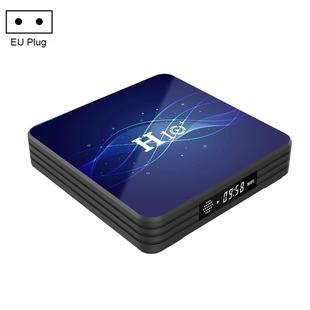 H10+ HD 4K Smart TV Box, Android 9.0, Hi3798MRBCV Quad-Core Cortex-A53,1GB+8GB, Support SPDIF, HDMI, 2.4G/5G WiFi, USBx4,TF Card, EU Plug