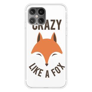 For iPhone 12 mini Pattern TPU Protective Case, Small Quantity Recommended Before Launching(Fox Head)