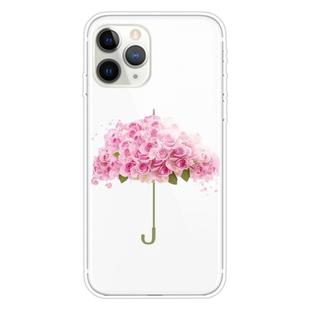 For iPhone 11 Pro Pattern TPU Protective Case(Flower Umbrella)