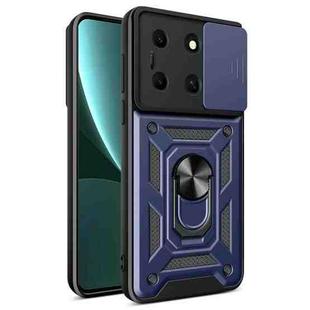 For Infinix Note 30i Sliding Camera Cover Design TPU+PC Phone Case(Blue)