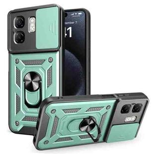 For Infinix Smart 9 / Hot 50i Sliding Camera Cover Design TPU+PC Phone Case(Green)