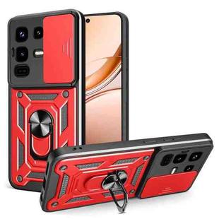 For Infinix Note 50 Pro 4G Sliding Camera Cover Design TPU+PC Phone Case(Red)
