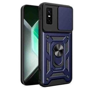 For Infinix GT 30 Pro Sliding Camera Cover Design TPU+PC Phone Case(Blue)