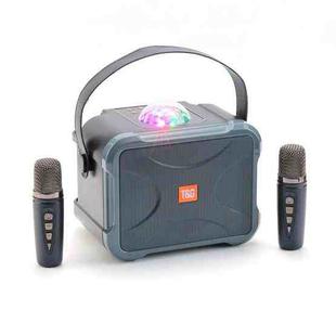 T&G TG543 Colorful Integrated Handheld Karaoke Wireless Bluetooth Speaker(Grey)