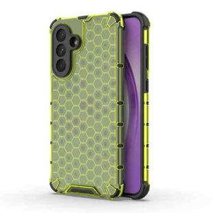 For Samsung Galaxy A56 5G Shockproof Honeycomb PC + TPU Protective Phone Case(Green)