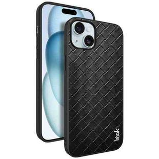 For iPhone 15 IMAK LX-5 Series Shockproof PC + PU + TPU Protective Phone Case(Weaving Texture)