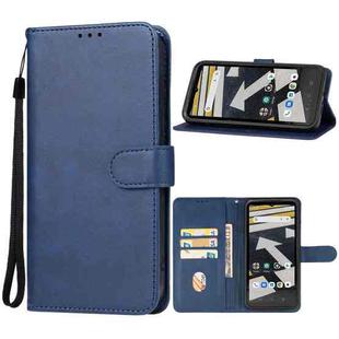 For CAT S53 Leather Phone Case(Blue)