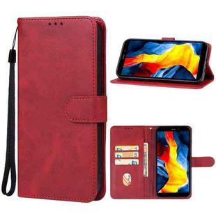 For OUKITEL WP32 Leather Phone Case(Red)