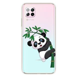 For Huawei P40 lite / nova 6 SE Shockproof Painted TPU Protective Case(Bamboo Panda)
