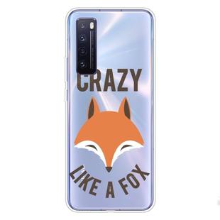 For Huawei nova 7 Pro 5G Shockproof Painted TPU Protective Case(Fox)