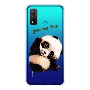 For Huawei P smart 2020 Shockproof Painted TPU Protective Case(Fighting Panda)