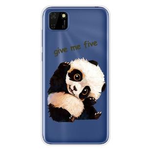 For Huawei Y5p / Honor 9S Shockproof Painted TPU Protective Case(Fighting Panda)