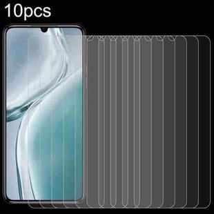 For Oukitel C50 10pcs 0.26mm 9H 2.5D Tempered Glass Film