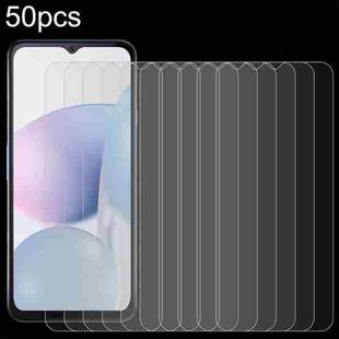 For CUBOT Note 50 50pcs 0.26mm 9H 2.5D Tempered Glass Film