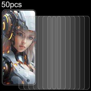 For Cubot Max 5 50pcs 0.26mm 9H 2.5D Tempered Glass Film