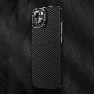 For iPhone 15 Benks 600D Kevlar Carbon Fiber Phone Case(Black)